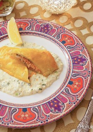 サーモンのパイ包み焼き-レシピのメイン写真