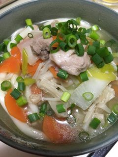 簡単!野菜たっぷりあったかおうどん-レシピのメイン写真