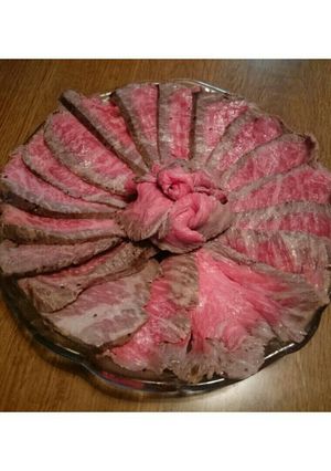 フライパンで簡単ローストビーフ-レシピのメイン写真