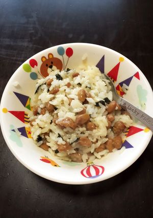 納豆チーズご飯♡-レシピのメイン写真