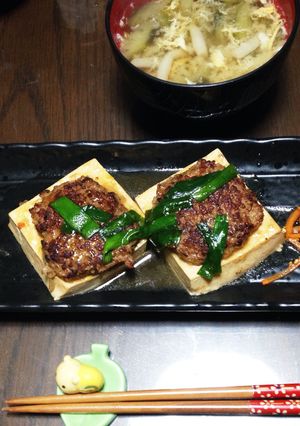 豆腐と挽肉のっけ煮-レシピのメイン写真