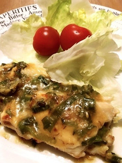 鶏の麦ねぎみそ焼き-レシピのメイン写真