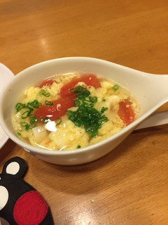 トマトと卵のシンプルスープ-レシピのメイン写真