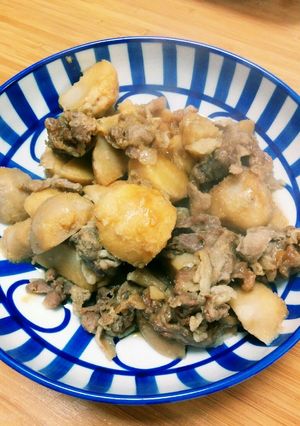 ホットクック★豚肉と里芋の煮物-レシピのメイン写真