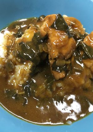 簡単ほうれん草チキンカレー-レシピのメイン写真