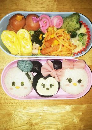 ツムツム弁当～v(‾∇‾)ﾆﾔｯ-レシピのメイン写真