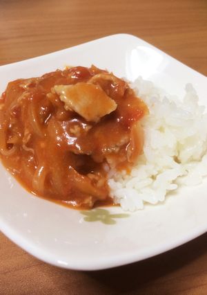 豚こまで☆さっぱりハヤシライス-レシピのメイン写真