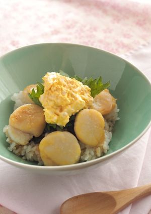 帆立と卵のタルタル丼-レシピのメイン写真