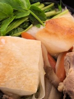 秋田・きりたんぽ鍋風のお雑煮-レシピのメイン写真
