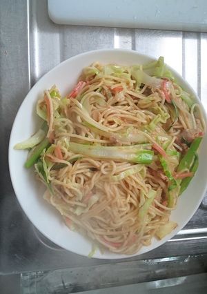 焼きそうめん-レシピのメイン写真