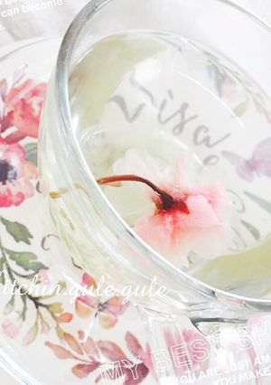 桜咲く♪桜のこんぶ茶-レシピのメイン写真