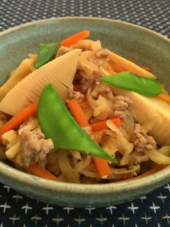 たけのこと切干し大根の煮物-レシピのメイン写真