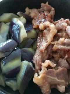 カロリーダウン!ナスと牛肉の炒め物-レシピのメイン写真