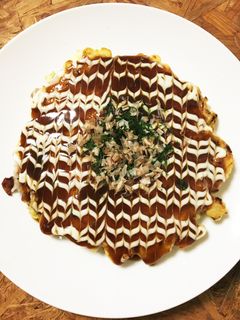 冷蔵庫にあるものでお好み焼き-レシピのメイン写真