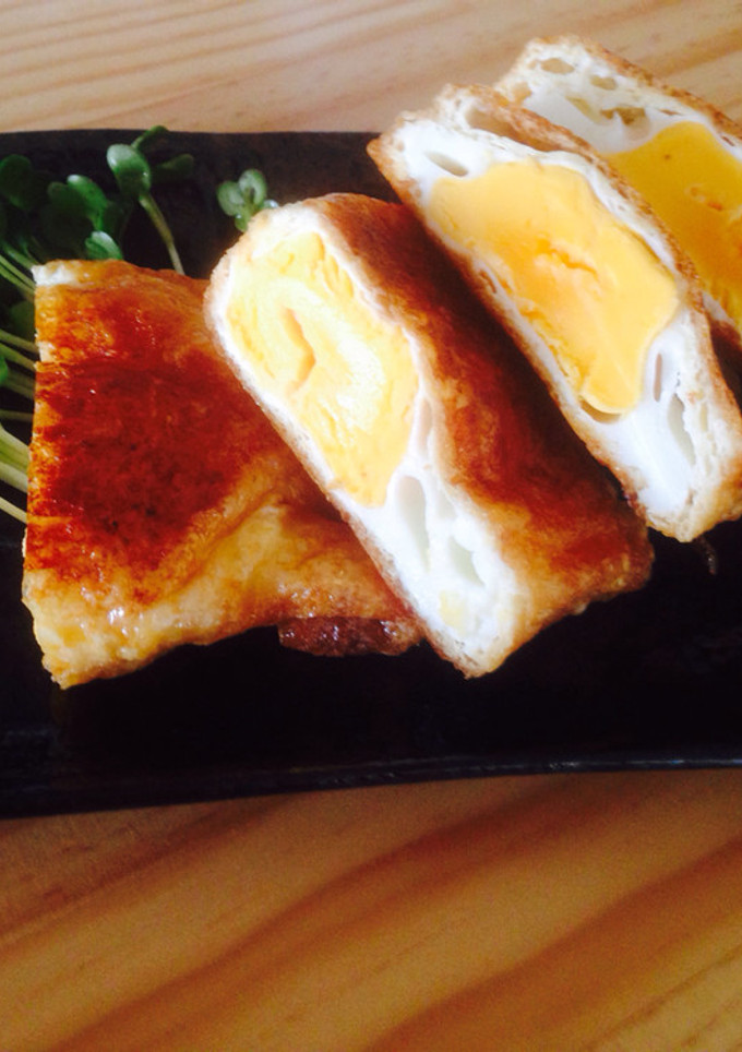 焼くだけ簡単！おいなり☆たまご-レシピのメイン写真