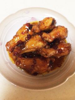 鳥手羽元の甘辛煮-レシピのメイン写真