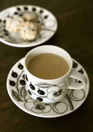 生姜入り、ほうじ茶ラテ-レシピのメイン写真