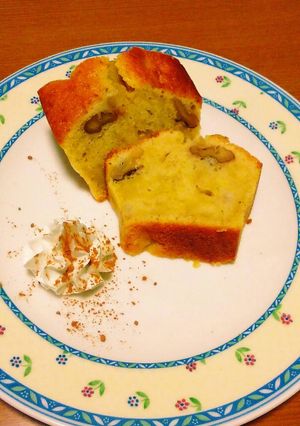 林檎とくるみのしっとり絶品ケーキ【簡単】-レシピのメイン写真