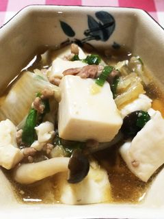 和風あんかけ豆腐-レシピのメイン写真