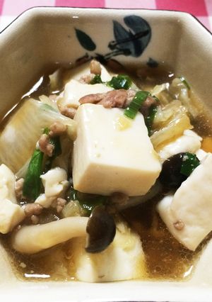 和風あんかけ豆腐-レシピのメイン写真