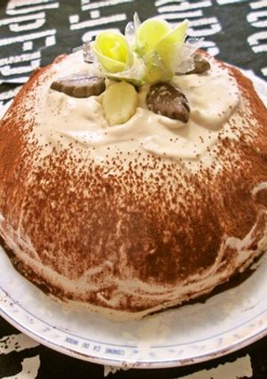 シフォンケーキでコーヒークリームズコット-レシピのメイン写真