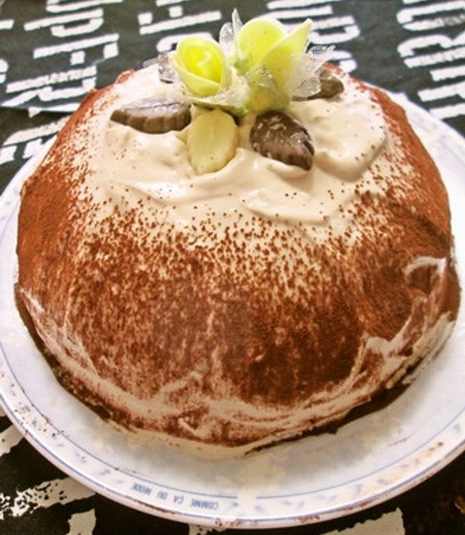 シフォンケーキでコーヒークリームズコット-レシピのメイン写真