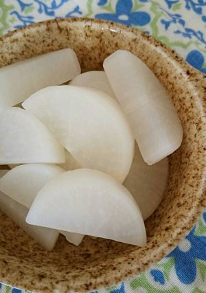 煮物でも煮崩れしない！大根の下茹で！-レシピのメイン写真