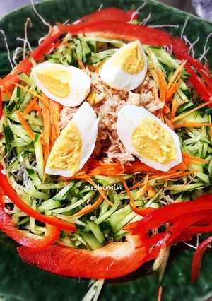 食感がクセになる★揚げ春雨サラダ-レシピのメイン写真
