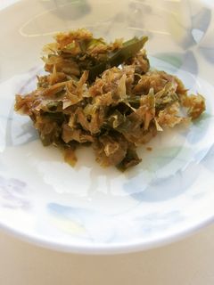 昆布と花かつおのだしがらを使った佃煮-レシピのメイン写真