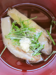 【使いきり】焼きなすのすまし汁-レシピのメイン写真