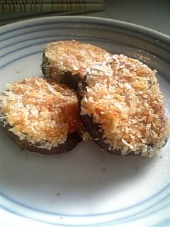 椎茸の小えびマヨ詰めパン粉焼き!-レシピのメイン写真