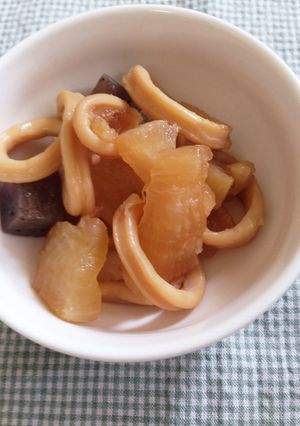 イカと大根の煮物-レシピのメイン写真