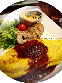 シンプル♡洋食やさんのデミオムライス-レシピのメイン写真