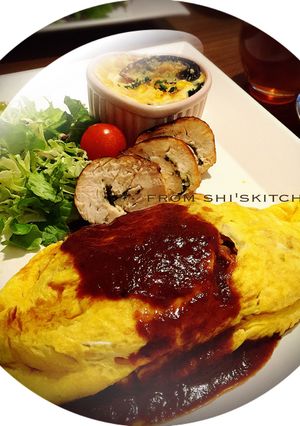 シンプル♡洋食やさんのデミオムライス-レシピのメイン写真