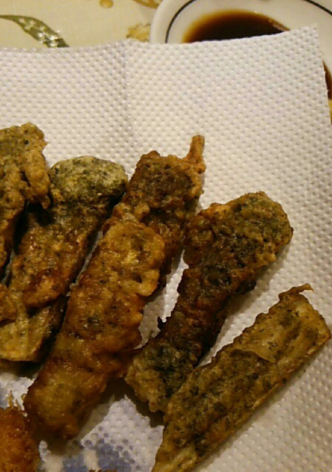 ゴボウの磯辺揚げ-レシピのメイン写真