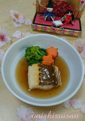 ☆ひな祭り☆鯛の和風あんかけ-レシピのメイン写真
