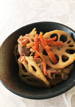 豚肉とレンコンのきんぴら-レシピのメイン写真