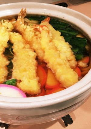 大鍋で手抜き★鍋焼きうどん-レシピのメイン写真