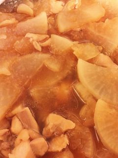 夕食大人気!我が家の甘~い鳥もも大根煮♪-レシピのメイン写真