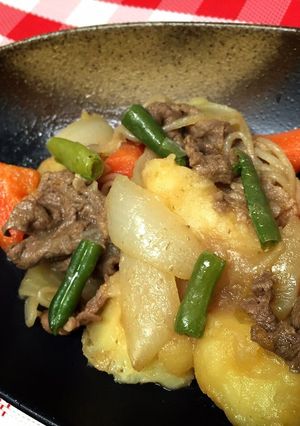 超簡単！基本の肉じゃが☆黄金タレ-レシピのメイン写真