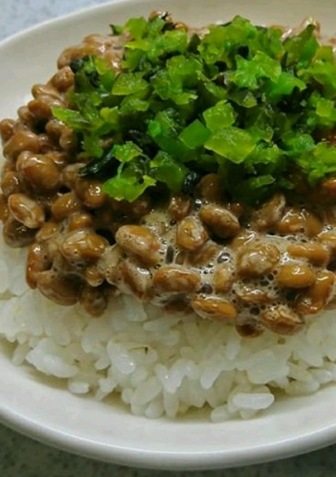 シソのみの納豆ご飯-レシピのメイン写真