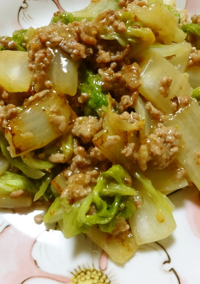 白菜と豚ひき肉のあんかけ＊ゆず胡椒風味-レシピのメイン写真