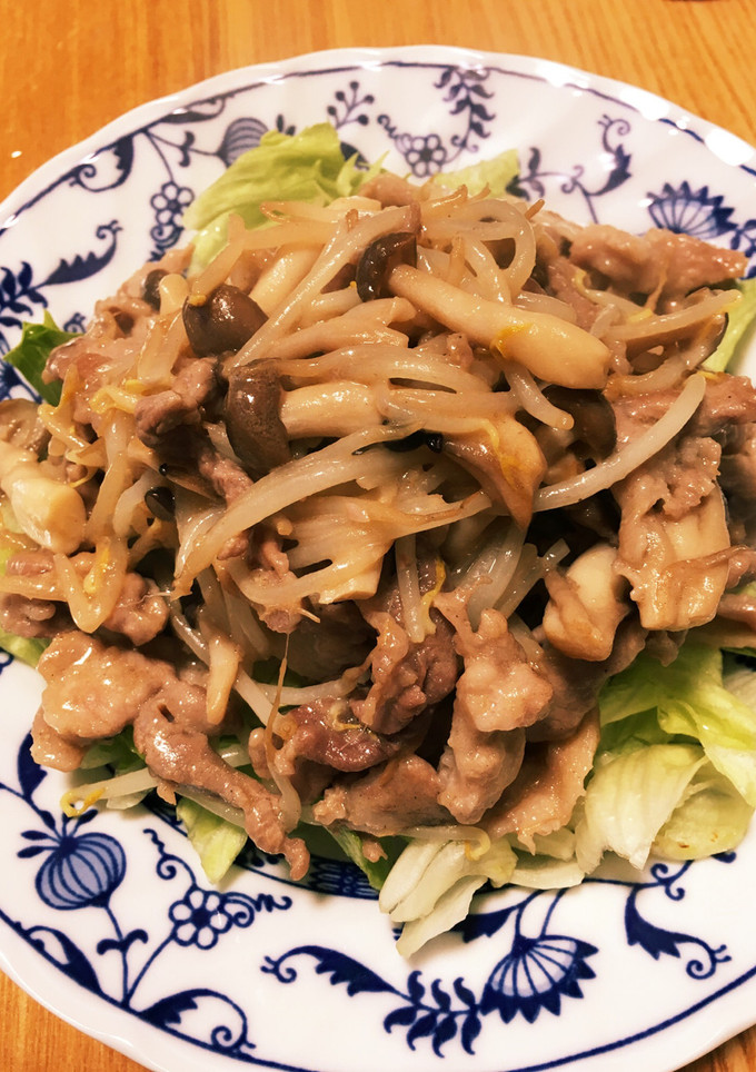 簡単☆豚肉ともやしのマヨポン炒め-レシピのメイン写真