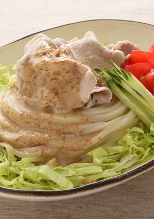 冷しゃぶサラダうどん-レシピのメイン写真
