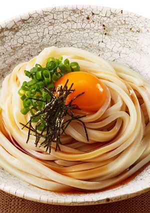 釜玉だし醤油うどん-レシピのメイン写真