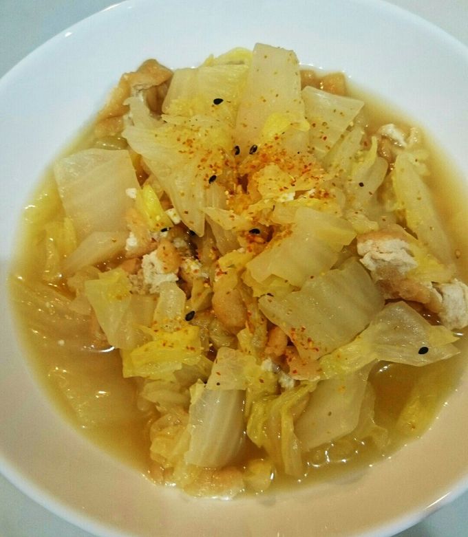 白菜と油揚げの煮浸し-レシピのメイン写真