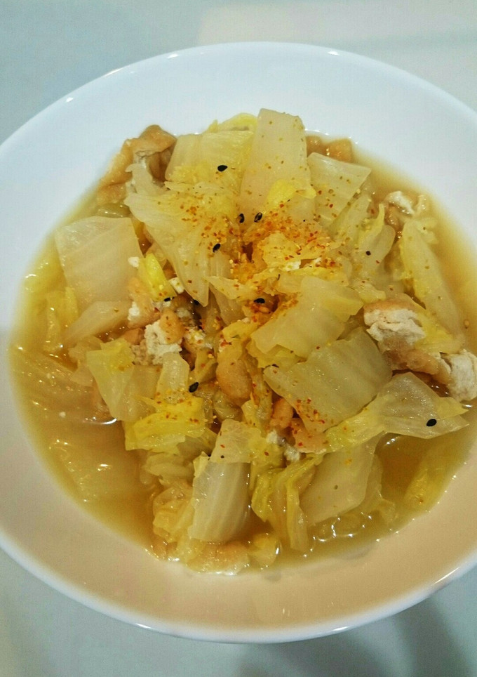 白菜と油揚げの煮浸し-レシピのメイン写真
