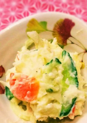 完成しました!私の好きなポテトサラダ!-レシピのメイン写真