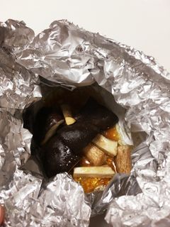 生椎茸のバターホイル焼き♡-レシピのメイン写真