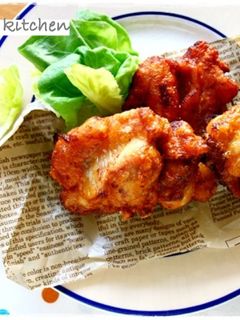 キムチ鍋の素だけで!ジューシーから揚げ♪-レシピのメイン写真